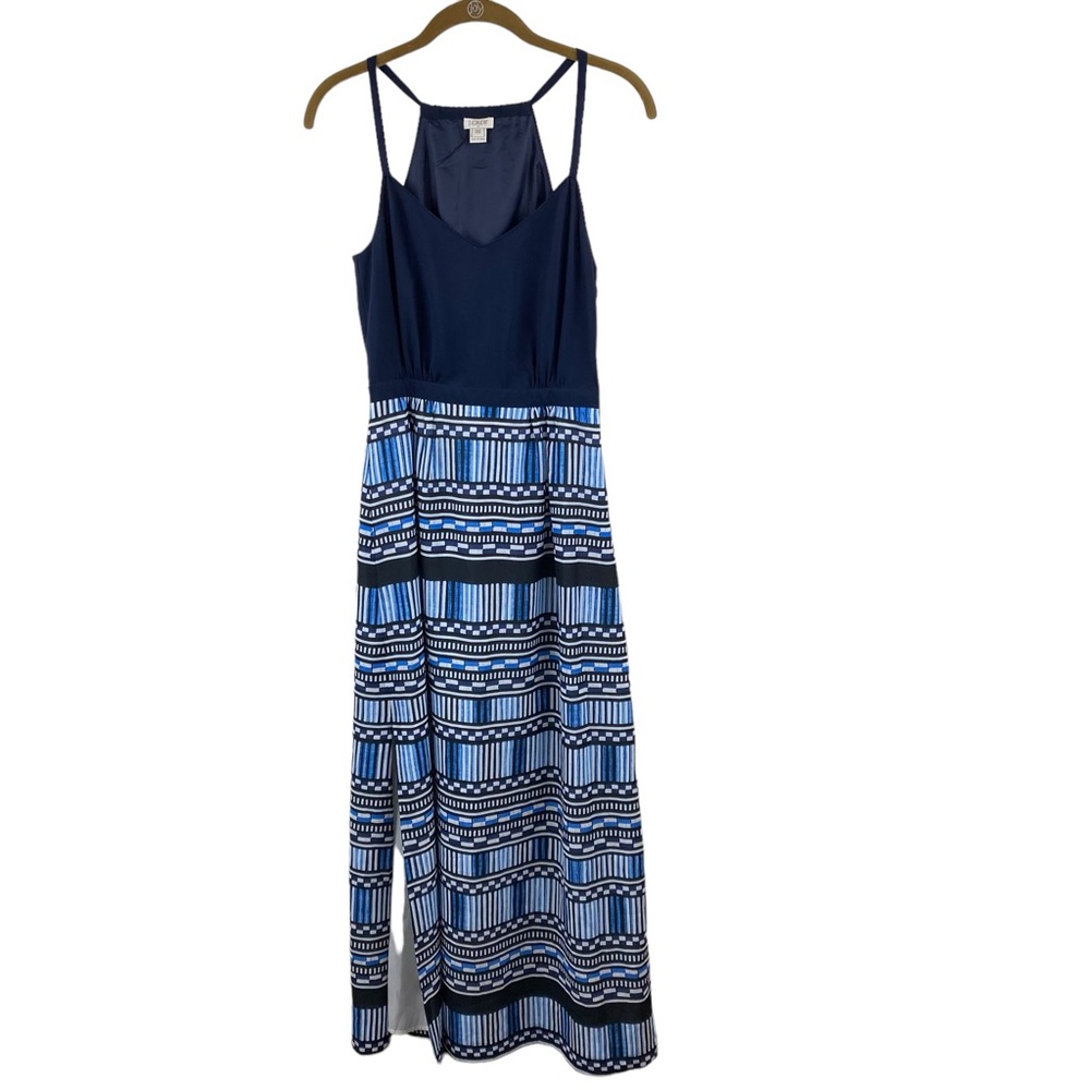 J Crew Maxi Dress Blue Size 00